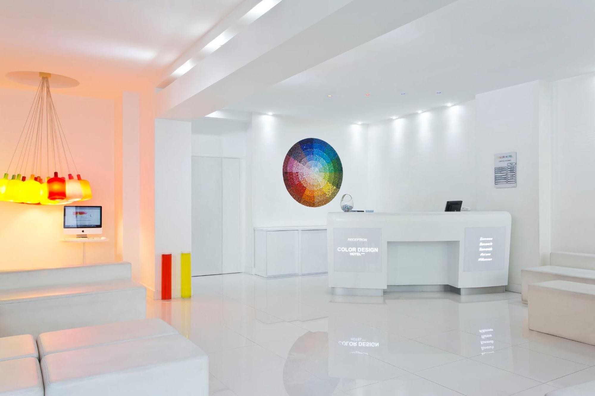 Color Design Hotel Париж Интерьер фото